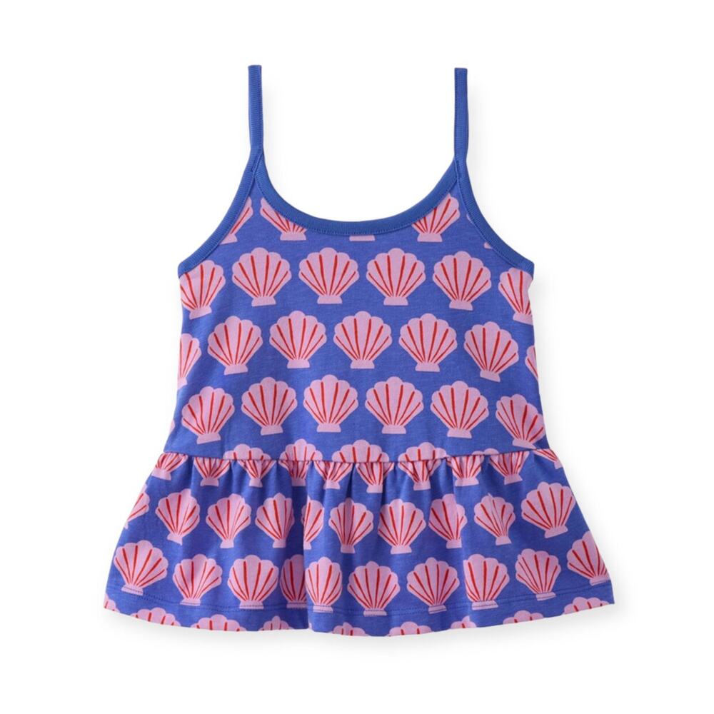 Hanna Andersson NWT 6/7 Yrs Peplum Tank Top